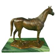 Rzeźba Koń Angielski Autorskie Dzieło Sztuki