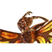 Kinkiet witrażowy "Duży Motyl" Autorskie Dzieło Sztuki