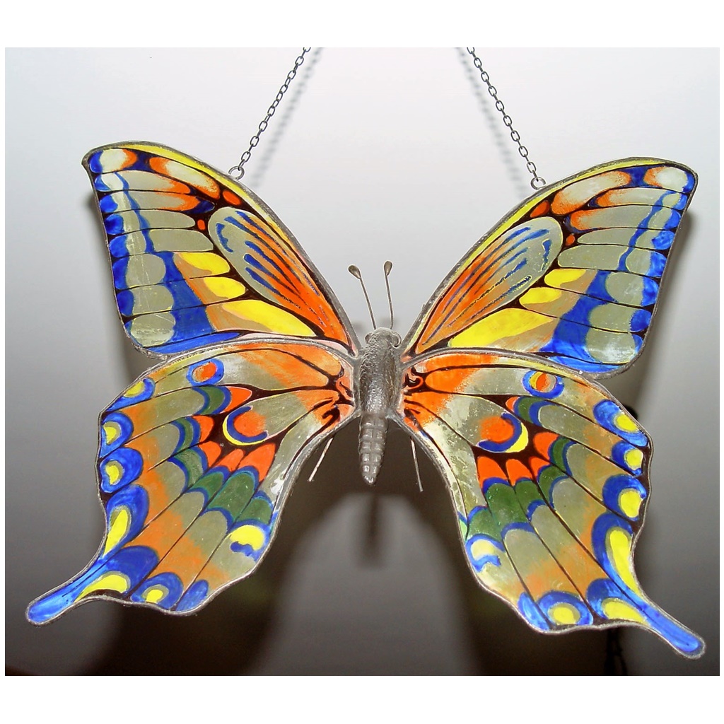 Kryształowy Motyl, Autorskie dzieło ręcznie malowane